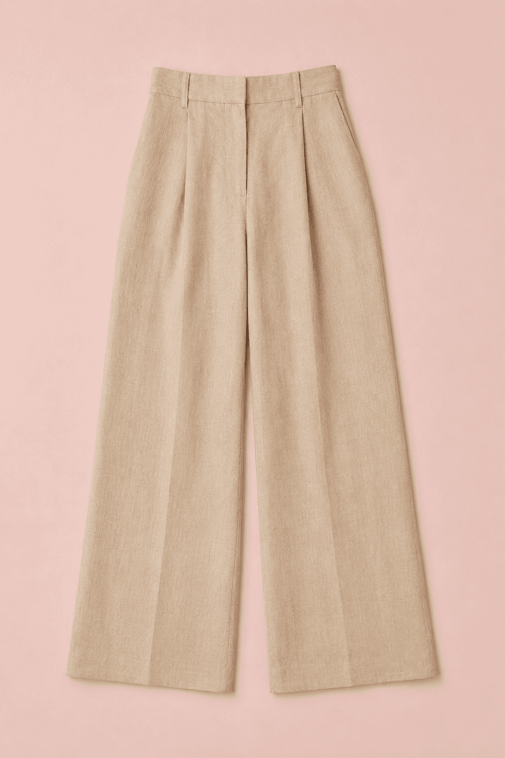 Selene Linen Wide-Leg Pants